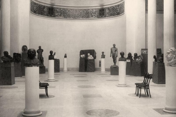 Персональная выставка А. С. Голубкиной в Музее изящных искусств в Москве, 1914-1915