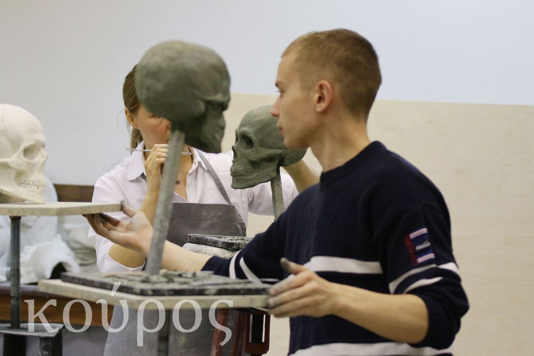 Курсы лепки, занятия по скульптуре в Санкт-Петербурге - Студия Курос