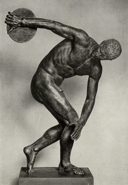 Самые известные античные скульптуры - Дискобол Мирона