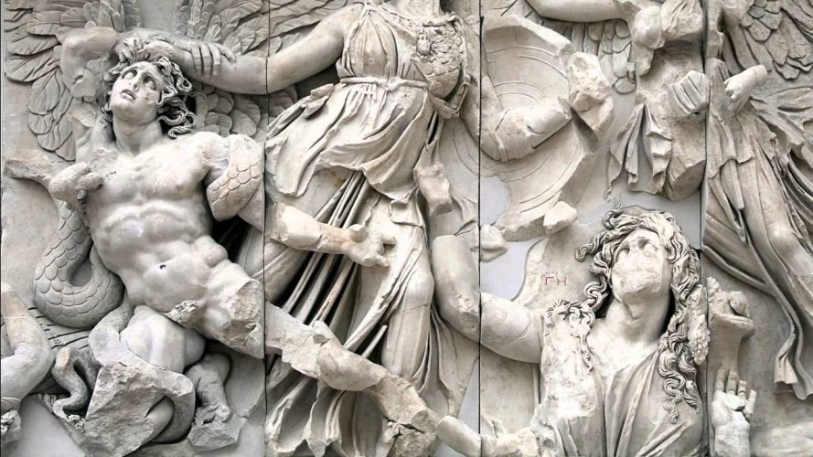 Самые известные скульптуры античности - Пергамский алтарь