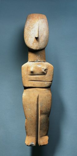 Краткая история скульптуры - Кикладский идол